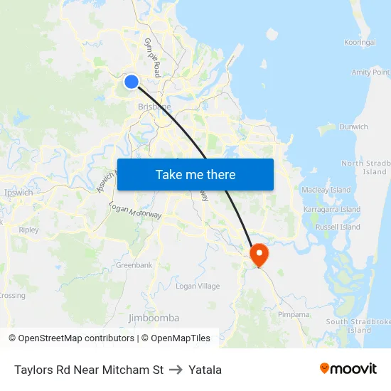 Taylors Rd Near Mitcham St to Yatala map