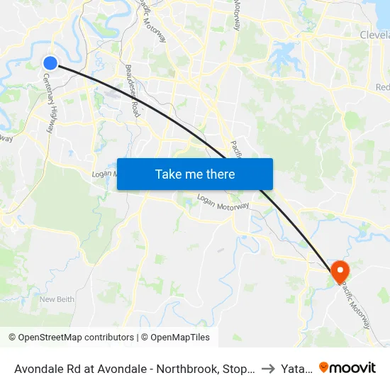 Avondale Rd at Avondale - Northbrook, Stop 60 to Yatala map
