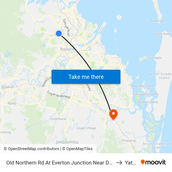 Old Northern Rd At Everton Junction Near Drake St to Yatala map