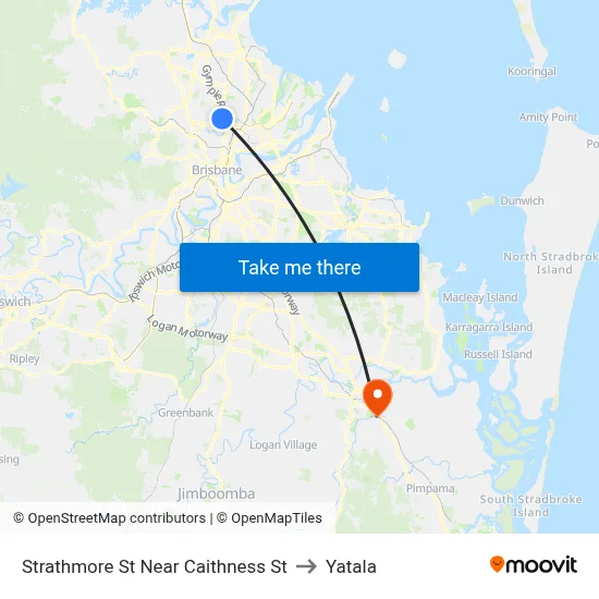 Strathmore St Near Caithness St to Yatala map