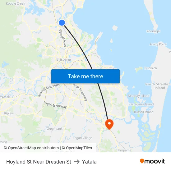 Hoyland St Near Dresden St to Yatala map