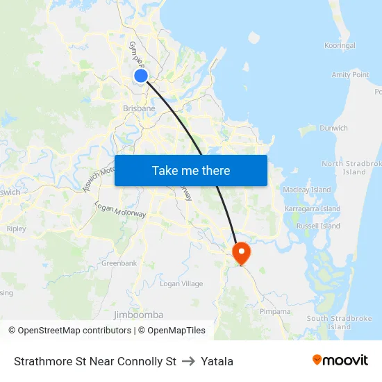 Strathmore St Near Connolly St to Yatala map
