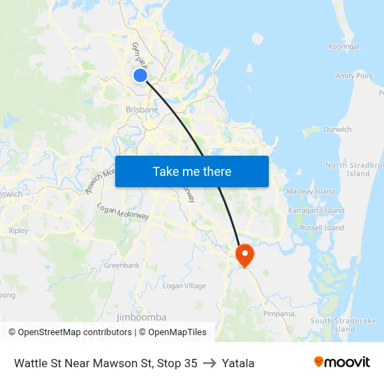 Wattle St Near Mawson St, Stop 35 to Yatala map