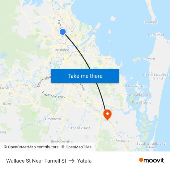 Wallace St Near Farnell St to Yatala map