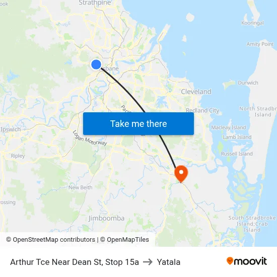 Arthur Tce Near Dean St, Stop 15a to Yatala map