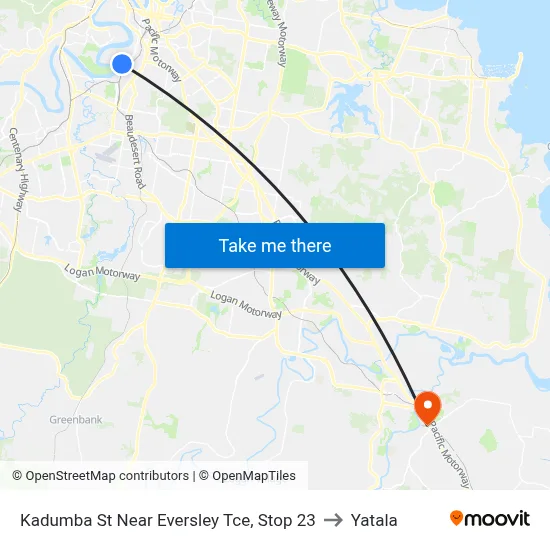 Kadumba St Near Eversley Tce, Stop 23 to Yatala map