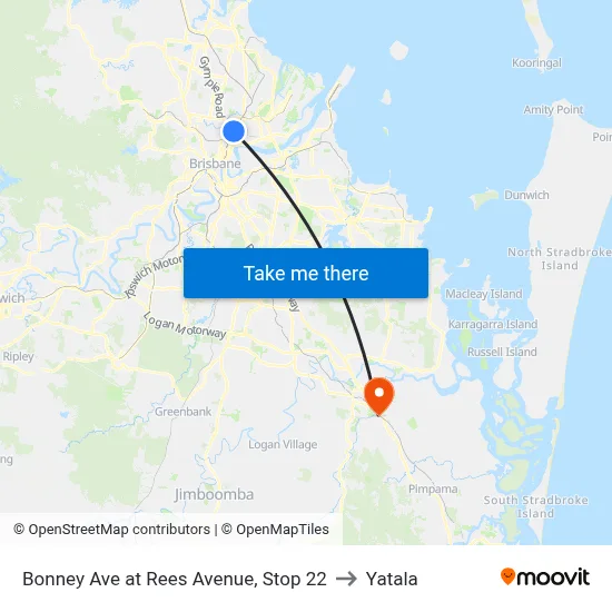 Bonney Ave at Rees Avenue, Stop 22 to Yatala map