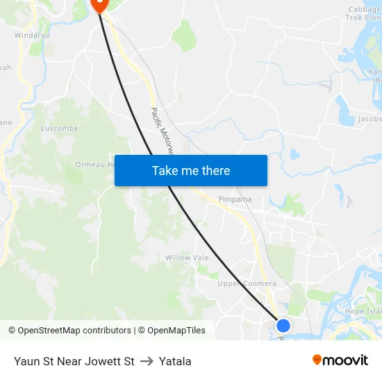 Yaun St Near Jowett St to Yatala map