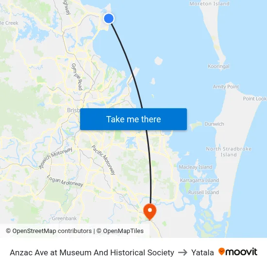 Anzac Ave at Museum And Historical Society to Yatala map