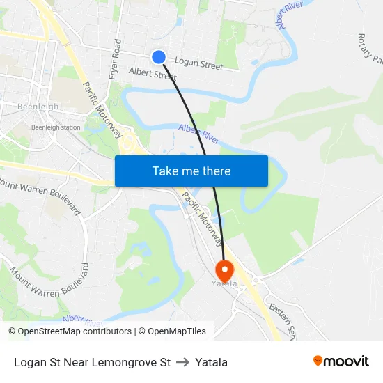 Logan St Near Lemongrove St to Yatala map