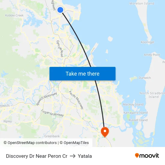 Discovery Dr Near Peron Cr to Yatala map