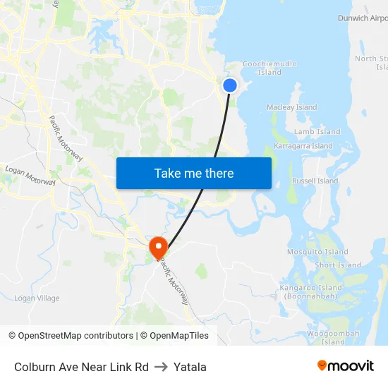 Colburn Ave Near Link Rd to Yatala map