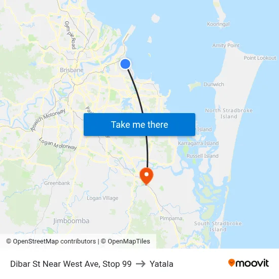 Dibar St Near West Ave, Stop 99 to Yatala map