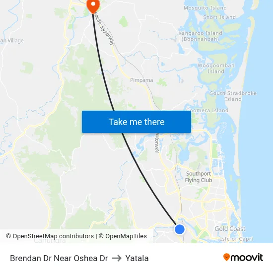 Brendan Dr Near Oshea Dr to Yatala map