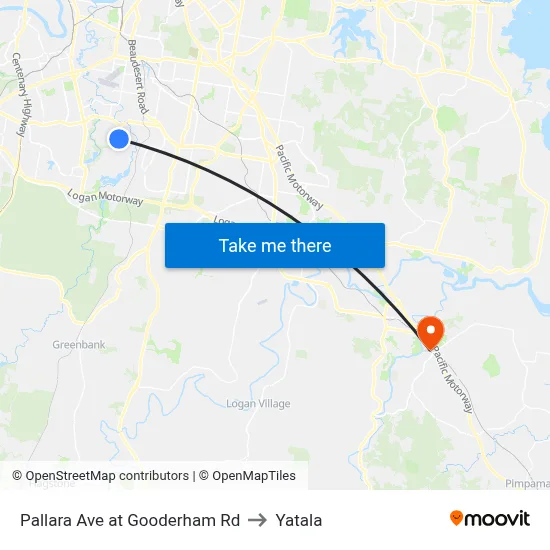 Pallara Ave at Gooderham Rd to Yatala map