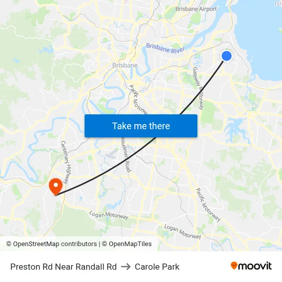 Preston Rd Near Randall Rd to Carole Park map