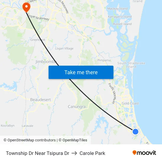 Township Dr Near Tsipura Dr to Carole Park map
