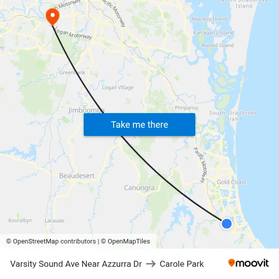 Varsity Sound Ave Near Azzurra Dr to Carole Park map