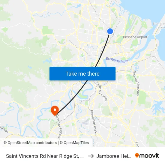 Saint Vincents Rd Near Ridge St, Stop 19 to Jamboree Heights map
