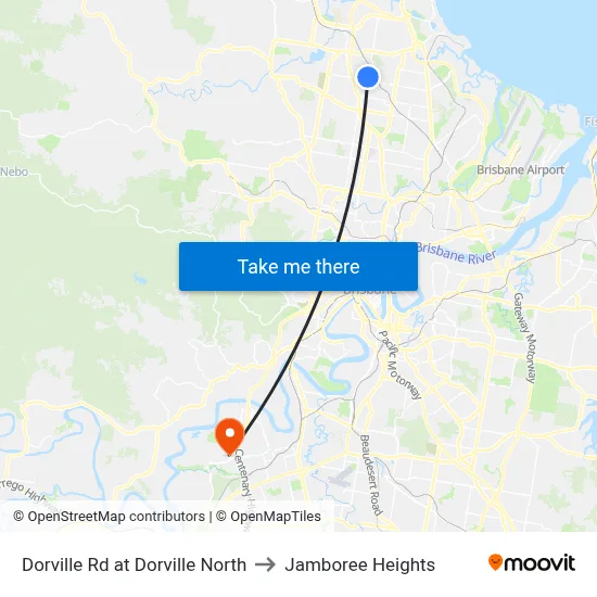 Dorville Rd at Dorville North to Jamboree Heights map