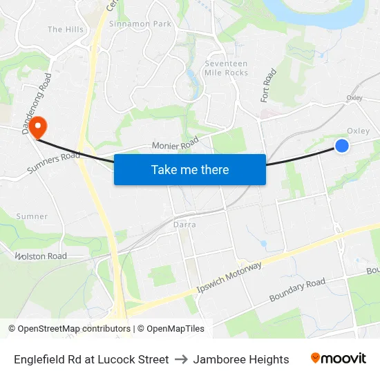 Englefield Rd at Lucock Street to Jamboree Heights map