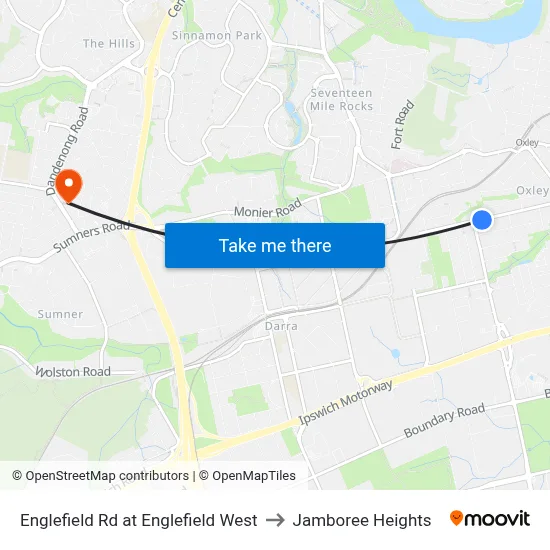 Englefield Rd at Englefield West to Jamboree Heights map