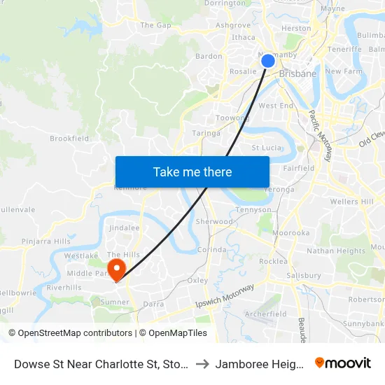 Dowse St Near Charlotte St, Stop 5 to Jamboree Heights map