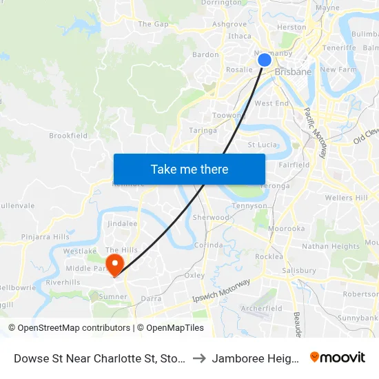 Dowse St Near Charlotte St, Stop 5 to Jamboree Heights map