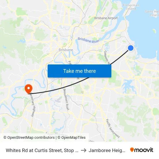 Whites Rd at Curtis Street, Stop 71 to Jamboree Heights map