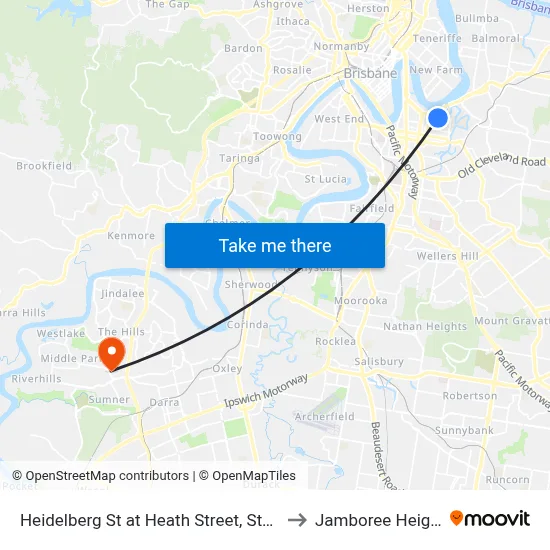 Heidelberg St at Heath Street, Stop 15 to Jamboree Heights map