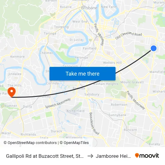 Gallipoli Rd at Buzacott Street, Stop 48a to Jamboree Heights map