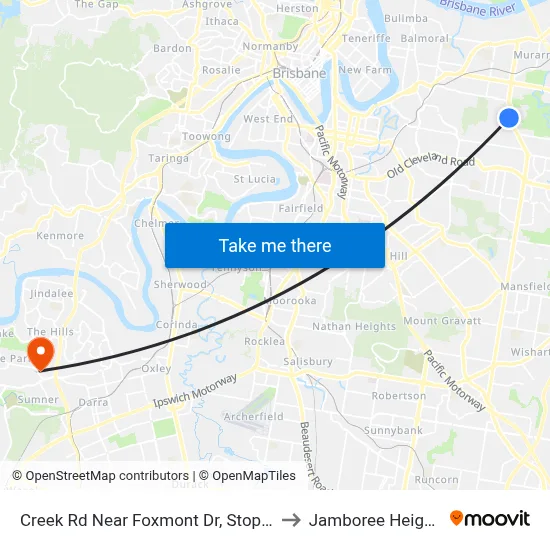 Creek Rd Near Foxmont Dr, Stop 50 to Jamboree Heights map