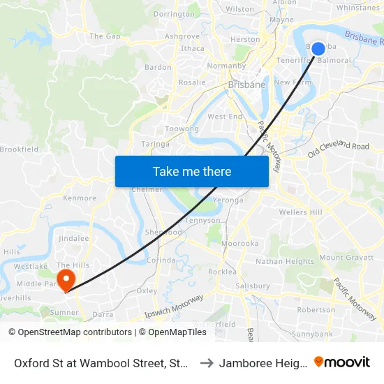 Oxford St at Wambool Street, Stop 31 to Jamboree Heights map