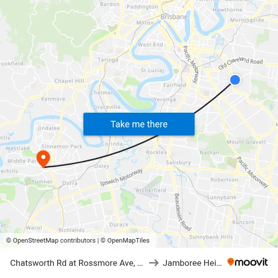 Chatsworth Rd at Rossmore Ave, Stop 32 to Jamboree Heights map