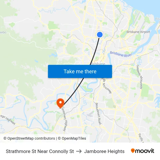 Strathmore St Near Connolly St to Jamboree Heights map