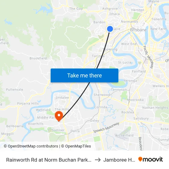 Rainworth Rd at Norm Buchan Park East, Stop 12 to Jamboree Heights map