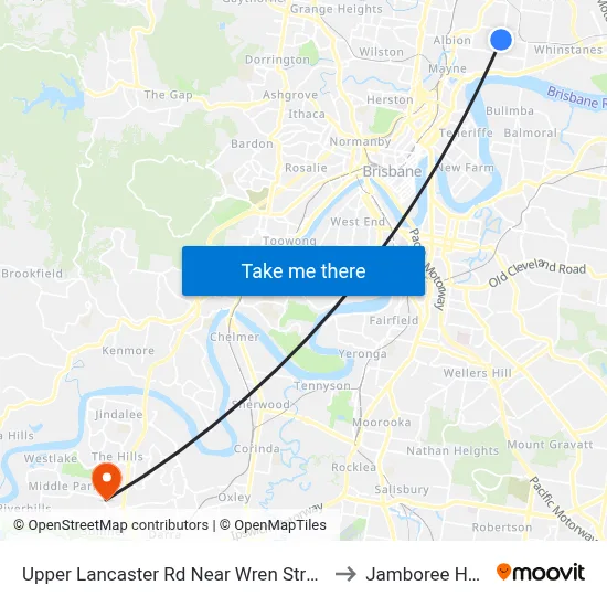 Upper Lancaster Rd Near Wren Street, Stop 25 to Jamboree Heights map