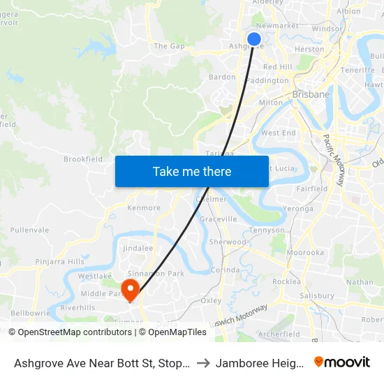 Ashgrove Ave Near Bott St, Stop 25 to Jamboree Heights map