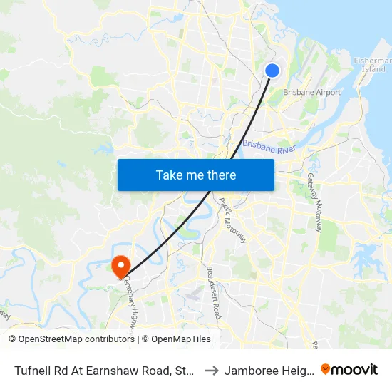Tufnell Rd At Earnshaw Road, Stop 32 to Jamboree Heights map