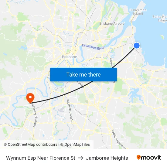 Wynnum Esp Near Florence St to Jamboree Heights map