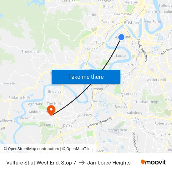 Vulture St at West End, Stop 7 to Jamboree Heights map