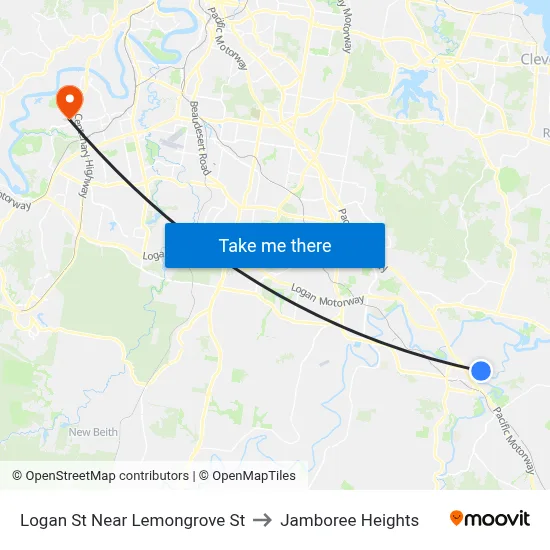 Logan St Near Lemongrove St to Jamboree Heights map