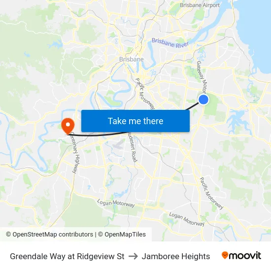 Greendale Way at Ridgeview St to Jamboree Heights map