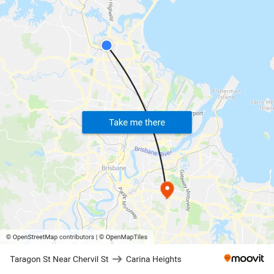 Taragon St Near Chervil St to Carina Heights map