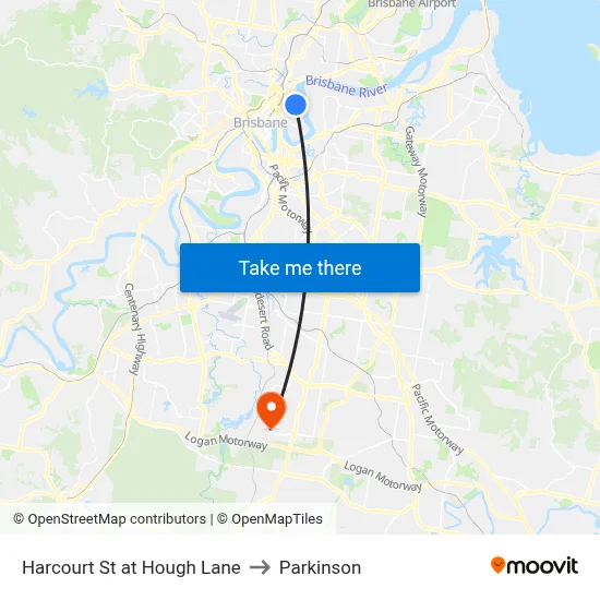 Harcourt St at Hough Lane to Parkinson map