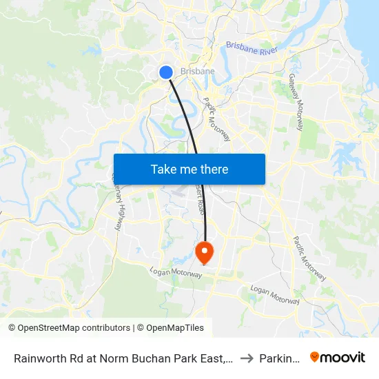 Rainworth Rd at Norm Buchan Park East, Stop 12 to Parkinson map