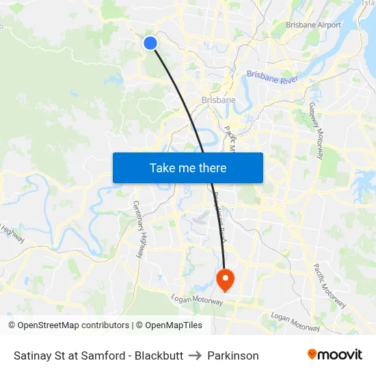 Satinay St at Samford - Blackbutt to Parkinson map