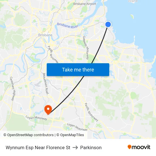 Wynnum Esp Near Florence St to Parkinson map
