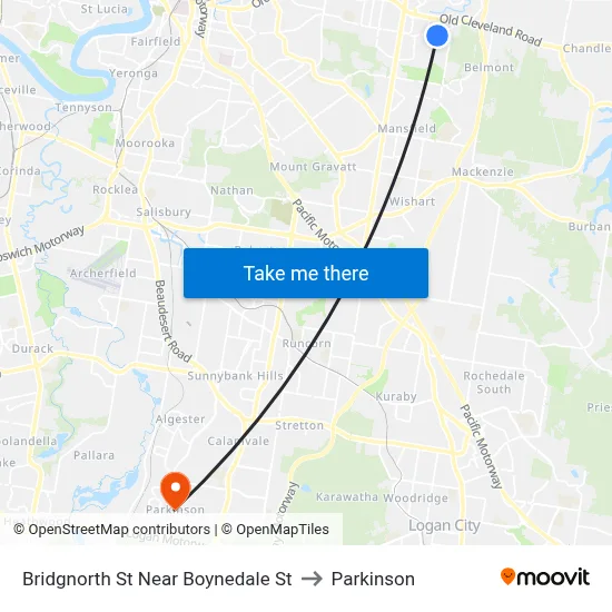 Bridgnorth St Near Boynedale St to Parkinson map