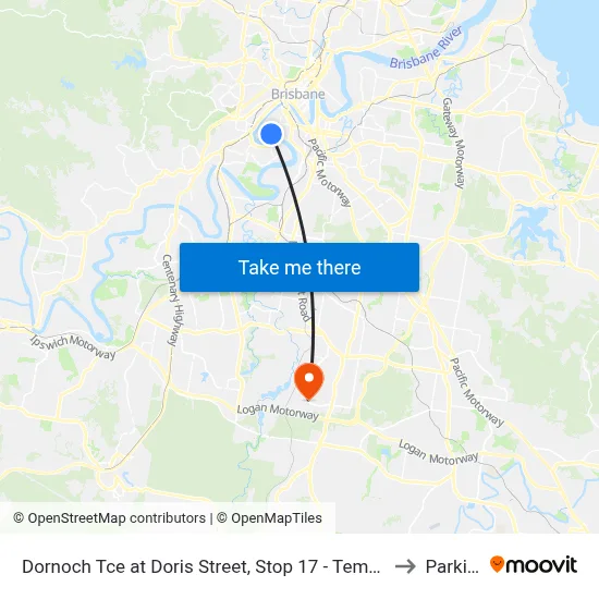 Dornoch Tce at Doris Street, Stop 17 - Temp Closure From 13 July to Parkinson map